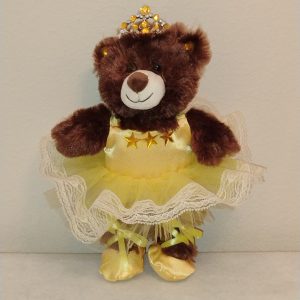 #20 Karolina Ballet Bear 12" Brown Bear Costume: Yellow