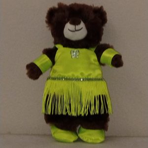 #6 Terri Tap/Jazz Bear Neon Green